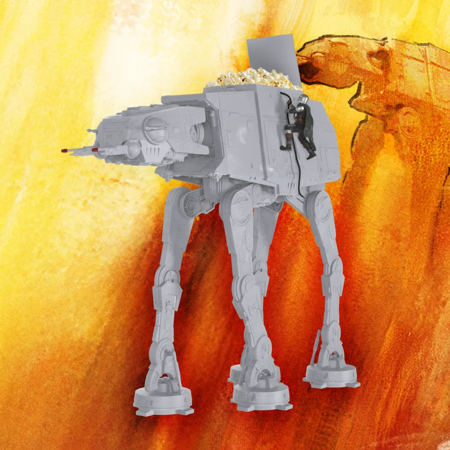 The Mandalorian and Grogu AT AT Bucket Is 80