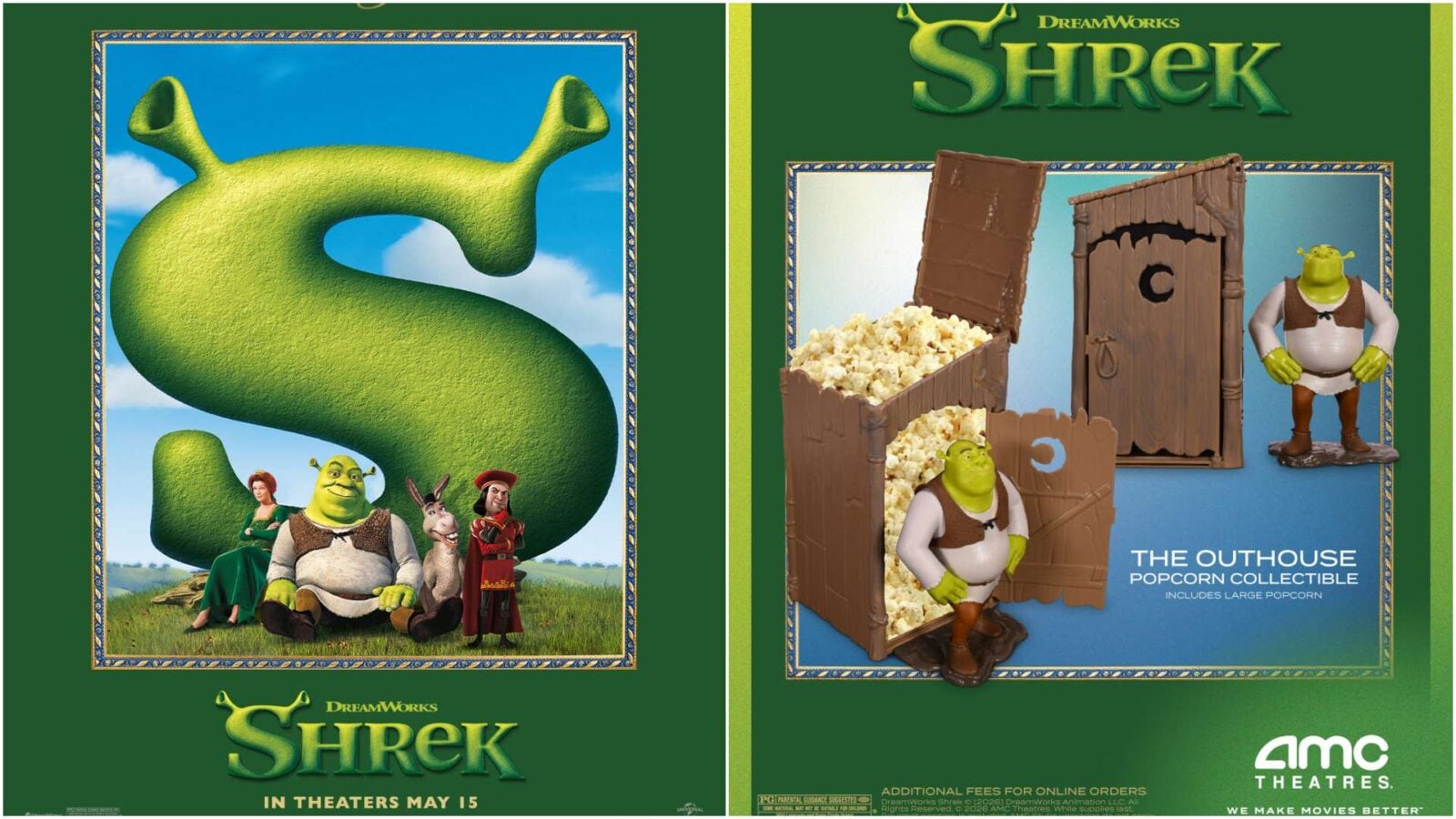 Better Out Than In AMCs Shrek Outhouse Popcorn Collectible Drops May 1