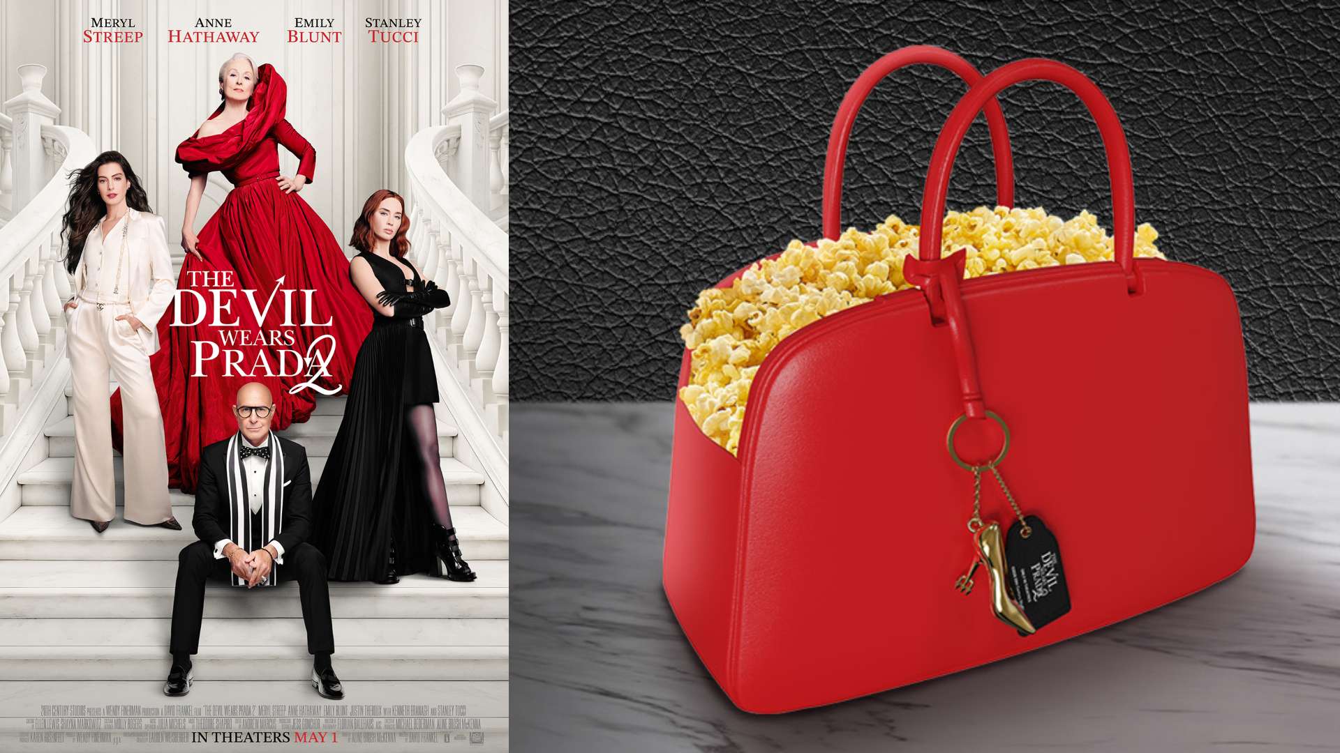 Devil Wears Prada 2 Handbag Popcorn Bucket: Where to Buy at Cinemark, AMC, and Regal Before It Sells Out