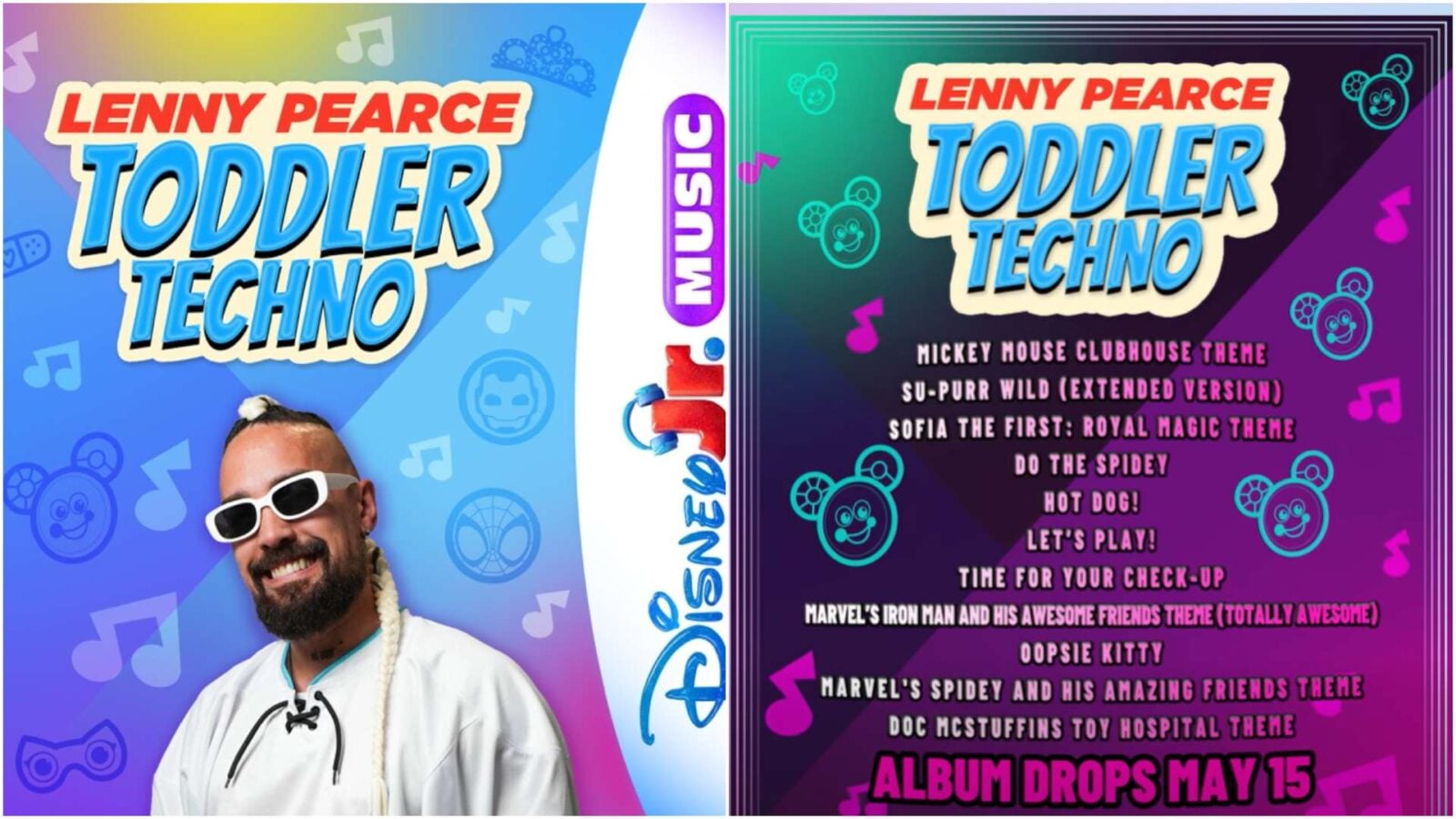 Disney Jr Is Getting a Toddler Techno Mix With a New Lenny Pearce Album and Disney+ Content Deal