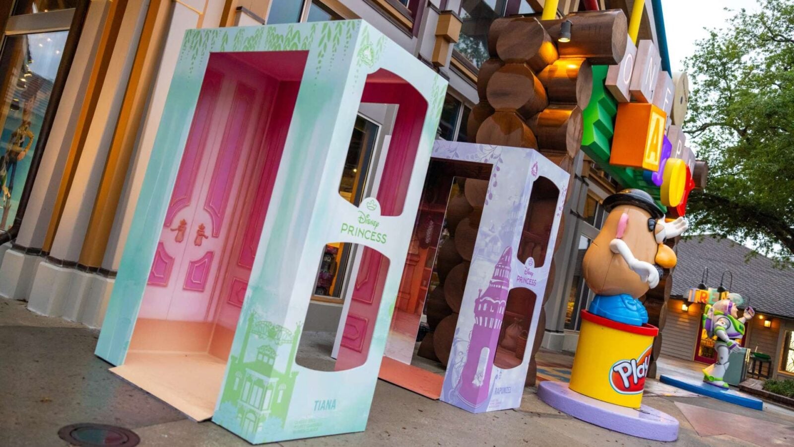 Disney Springs Has a Life Size Doll Box You Can Actually Step Inside