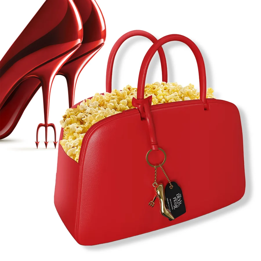 HANDBAGHEROd14f5bf248ee4cdbbd2239303ecd17cf Fantasy Land News The Devil Wears Prada 2 Red Handbag Popcorn Bucket
