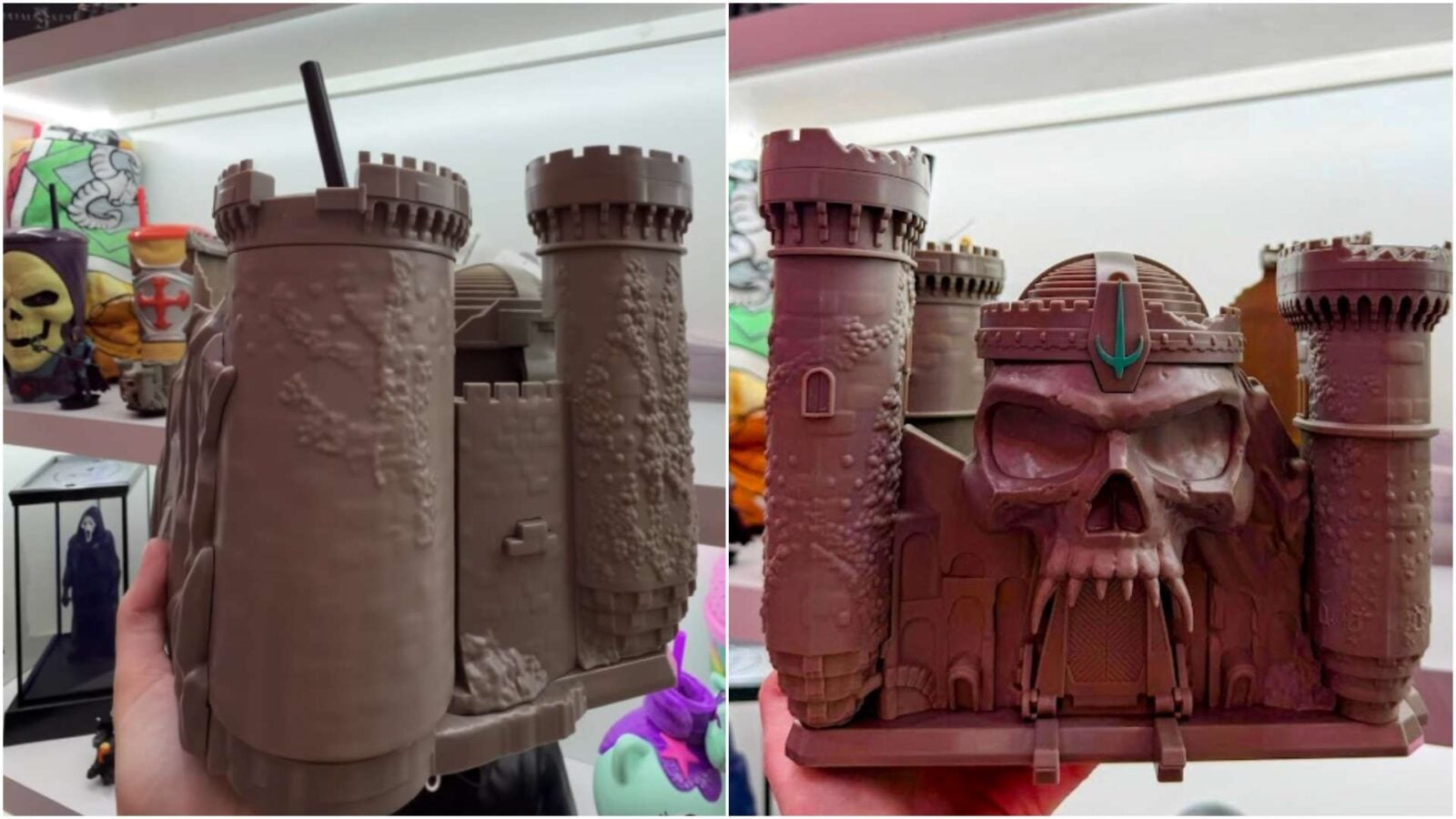 Castle Grayskull Popcorn Bucket and Drink Holder