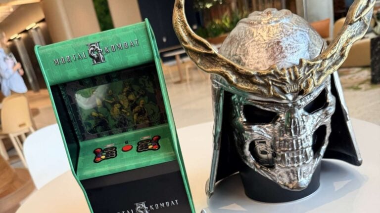 Mortal Kombat II Popcorn Buckets Revealed: Shao Kahn Tin, Arcade Cabinet, and More
