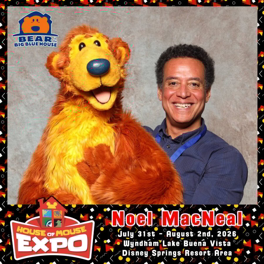 Noel MacNeal the Bear from Bear in the Big Blue House