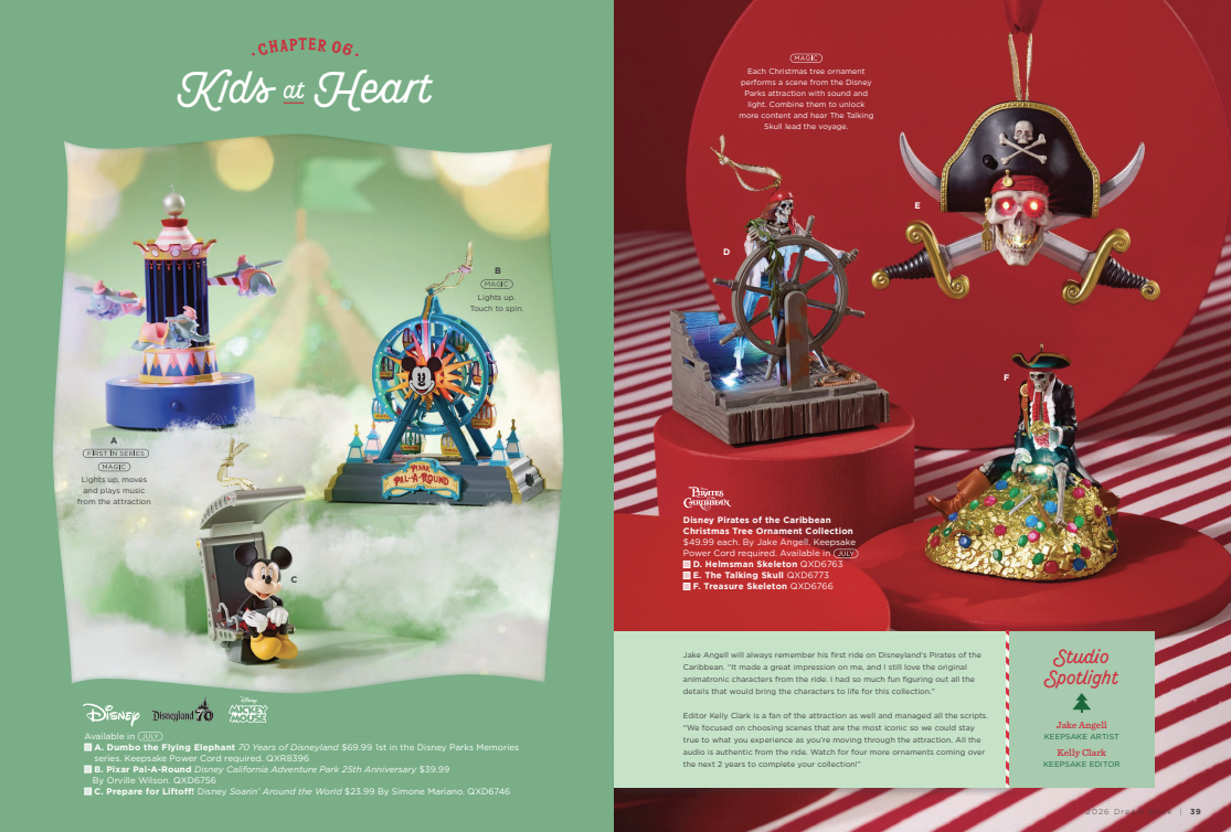 Screenshot 20260412 062244 Fantasy Land News Disney Parks and Holiday Ever After Hallmark 2026 Ornaments Pirates Parks