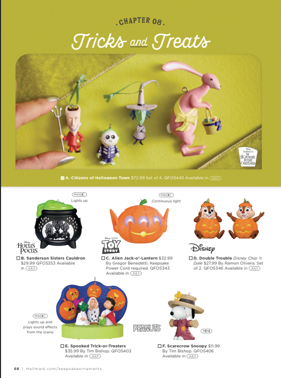 Screenshot 20260412 062558 Fantasy Land News Hallmark 2026 Disney Ornaments NMBC