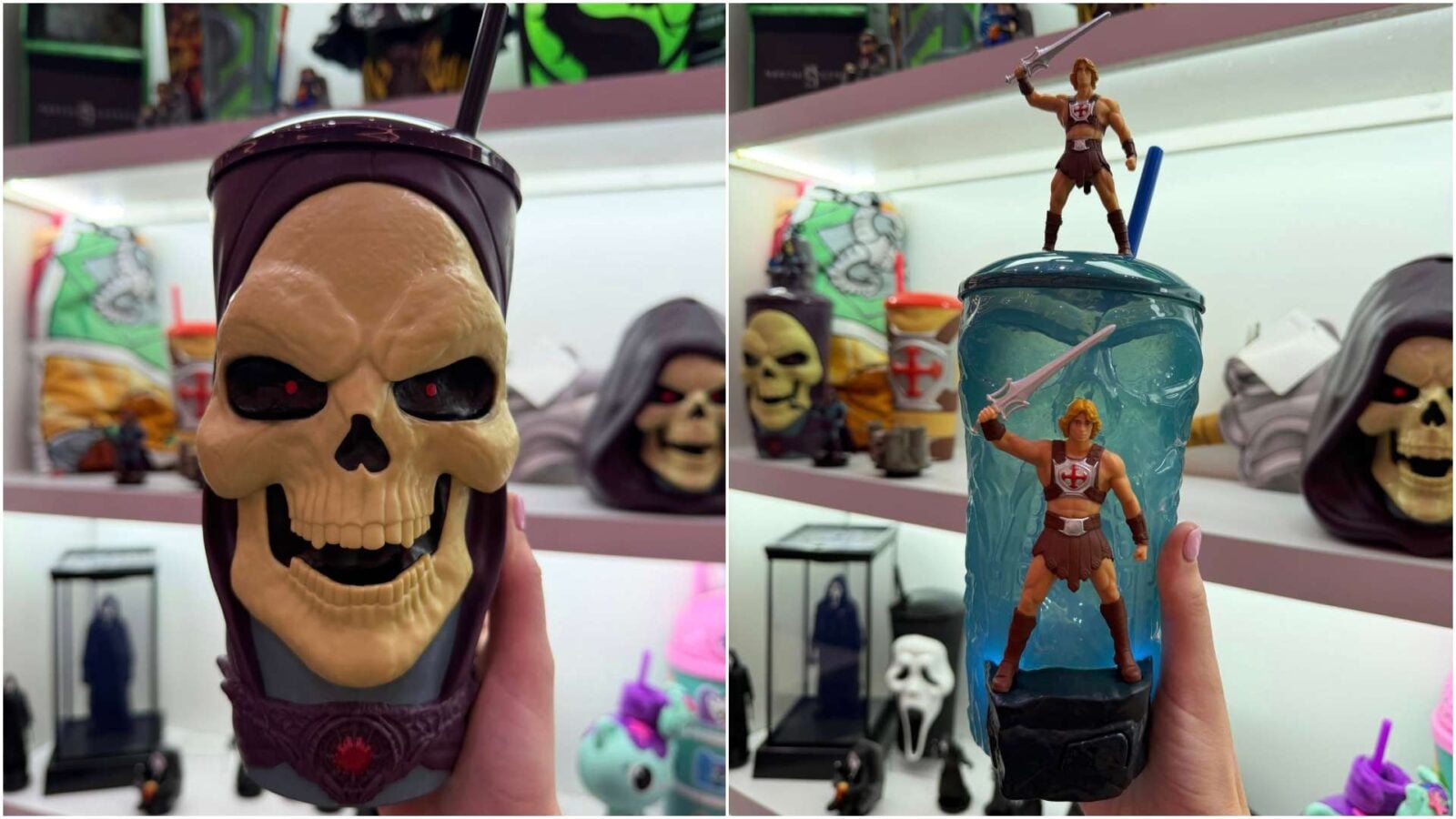 Skeletor Tumbler He Man Figure Cup