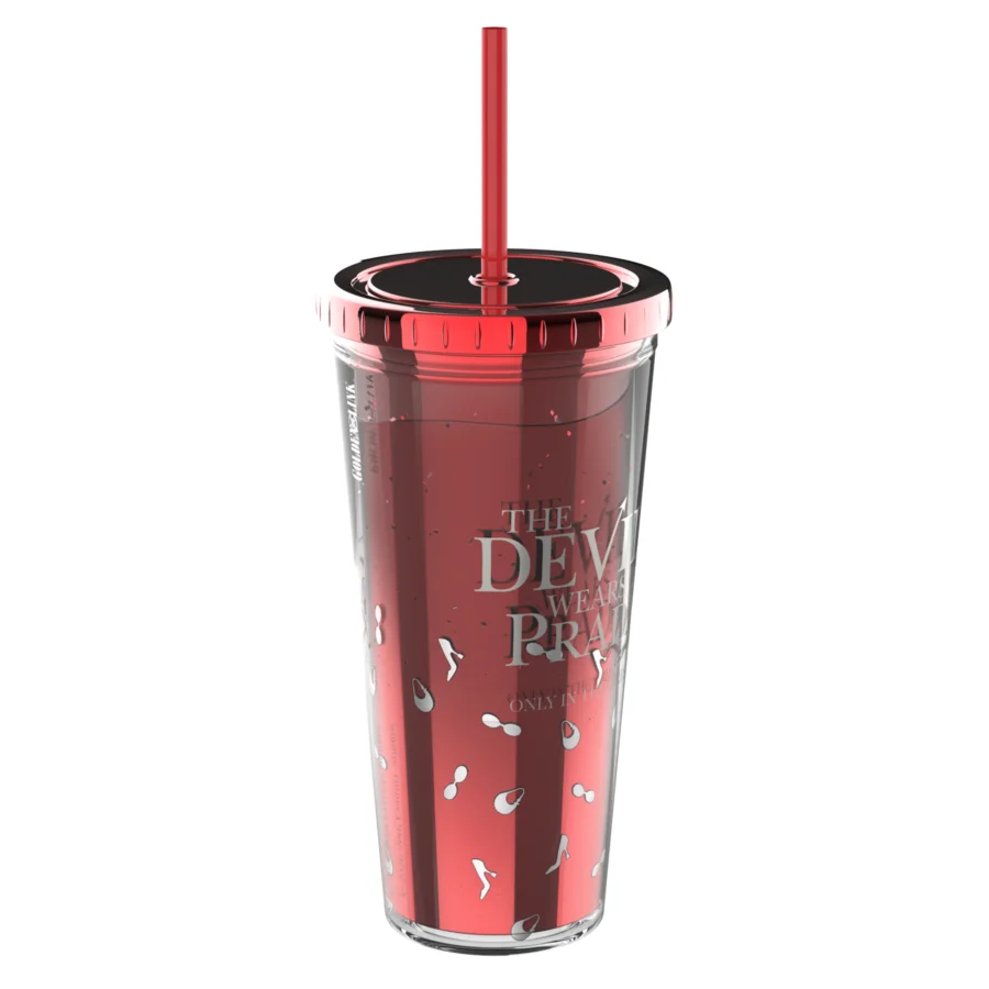 TUMBLER4 Fantasy Land News The Devil Wears Prada 2 20oz Floating Confetti Tumbler