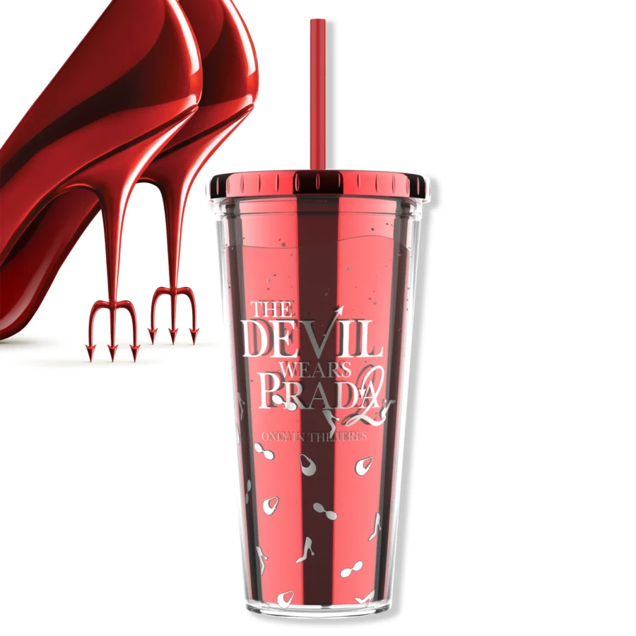 TUMBLERHERO Fantasy Land News The Devil Wears Prada 2 20oz Floating Confetti Tumbler