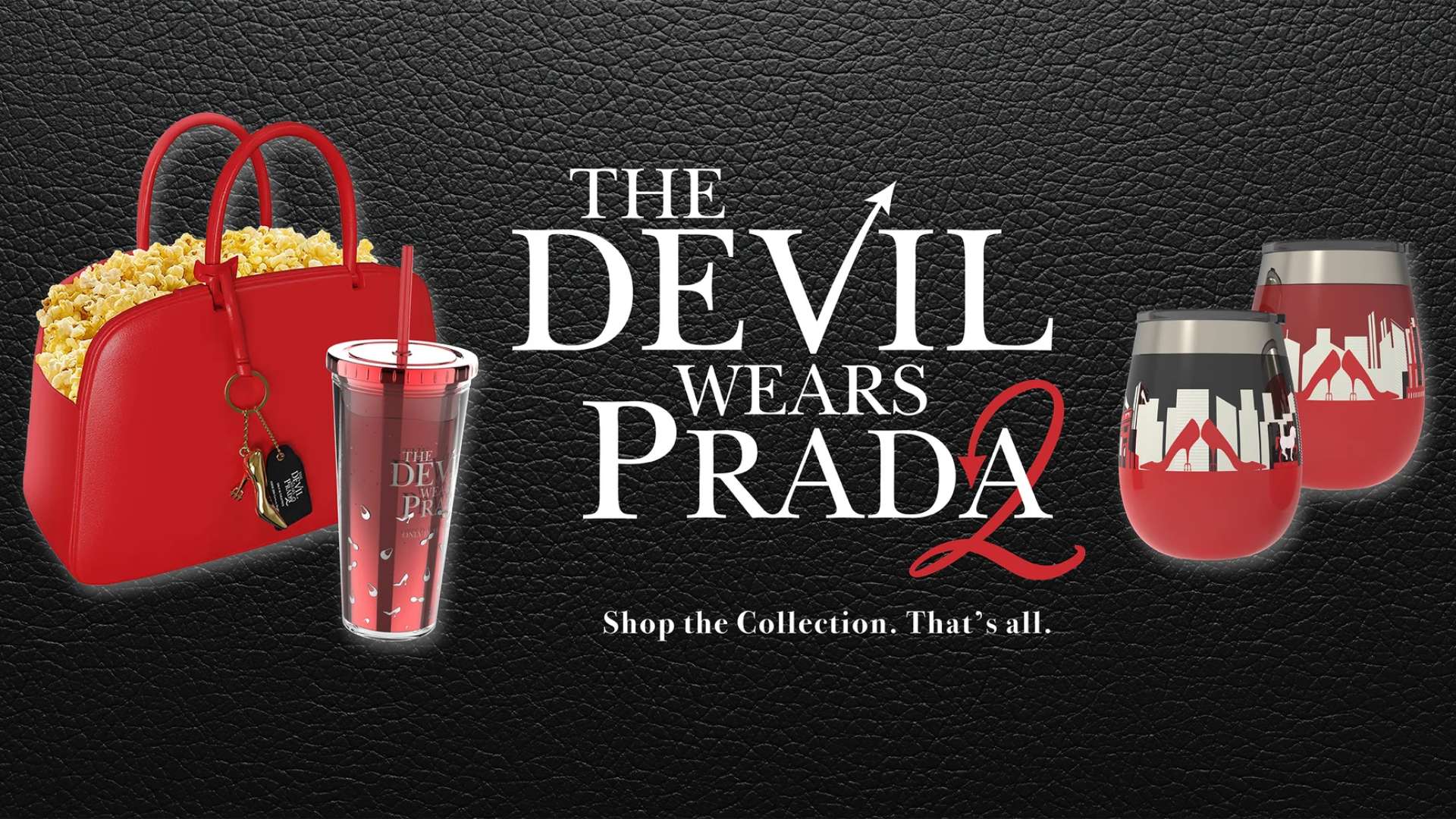 The Devil Wears Prada 2 Popcorn Bucket and Tumblers Are Now Available Online From Marcus Theatres