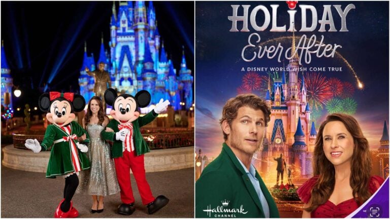 The Official Poster for Lacey Chabert's Hallmark Disney World Movie Is Here and It Looks Like a Dream