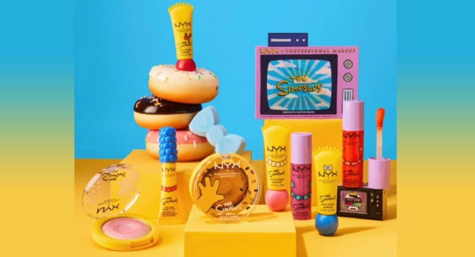 The Simpsons Just Took Over NYX Professional Makeup and the Shade Names Are Perfect 1 Fantasy Land News