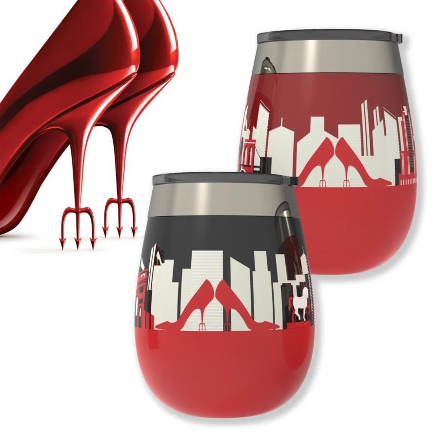 WINETUMBLERSHERO Fantasy Land News The Devil Wears Prada 2 12oz Wine Tumbler Set