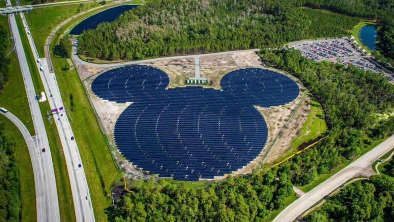 Your Next Day at a Disney Park Could Be Totally Powered Entirely by the Sun