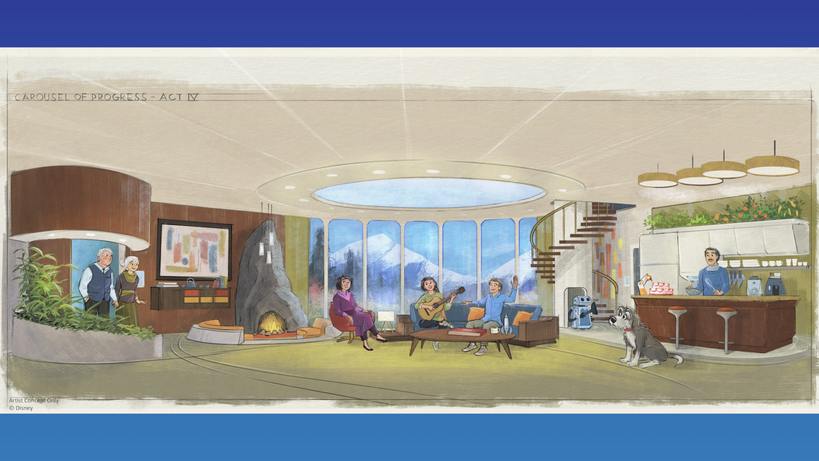 Walt Disney Is Coming to Carousel of Progress and Every Scene Is Getting a Full Overhaul
