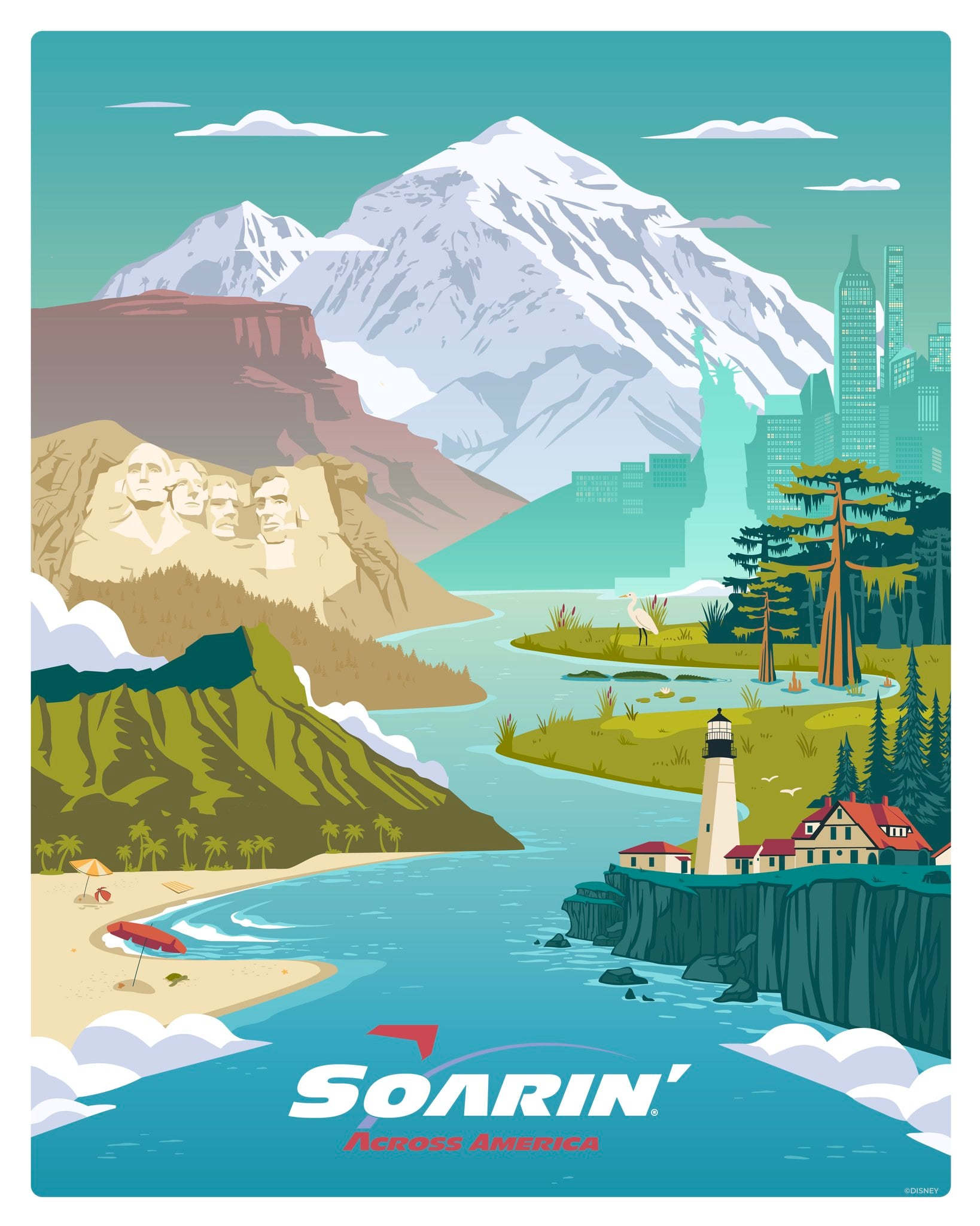 Disney Reveals Soarin' Across America Locations Ahead of May 26 EPCOT Opening
