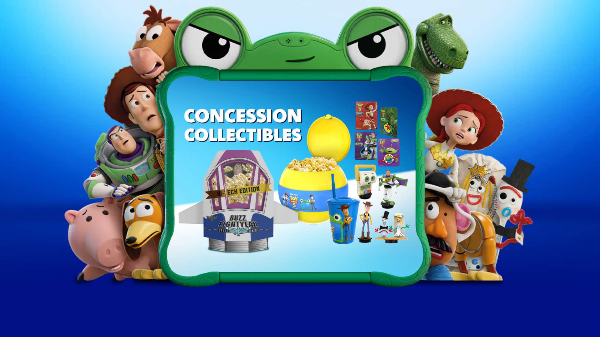AMC Toy Story 5 Buzz Lightyear Popcorn Bucket Revealed