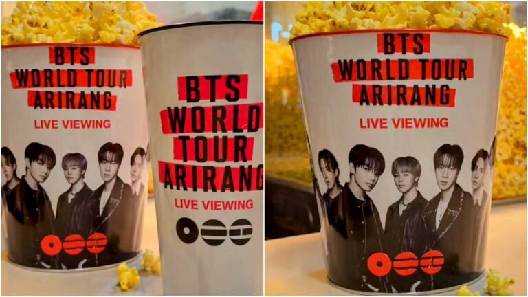 Cinemark BTS World Tour Arirang Popcorn Bucket and Cup: What We Know So Far