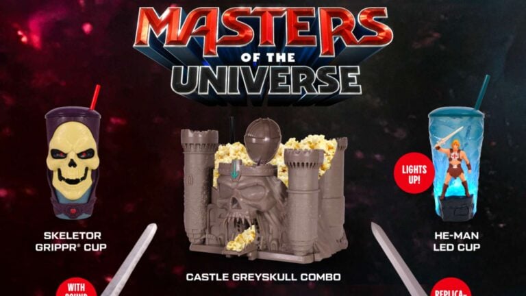 Cinemark Masters of the Universe Merch Is Now Available in Theaters and Online