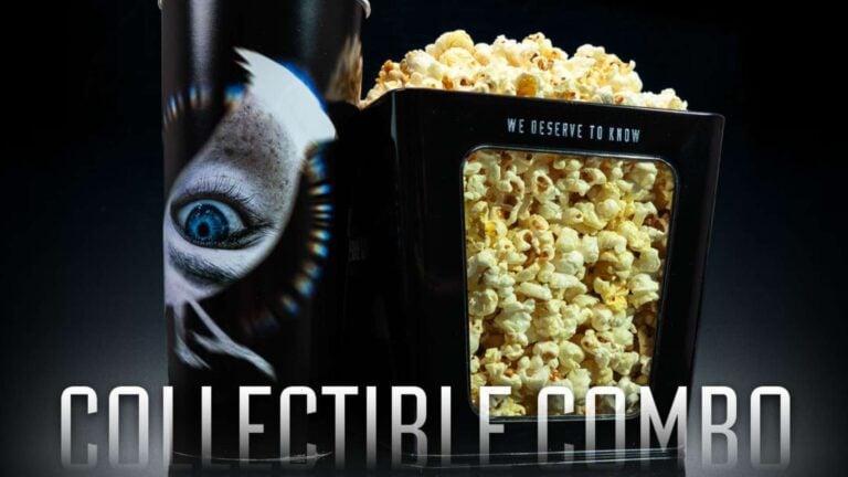 Disclosure Day Popcorn Bucket Has Arrived at Regal and Cinemark