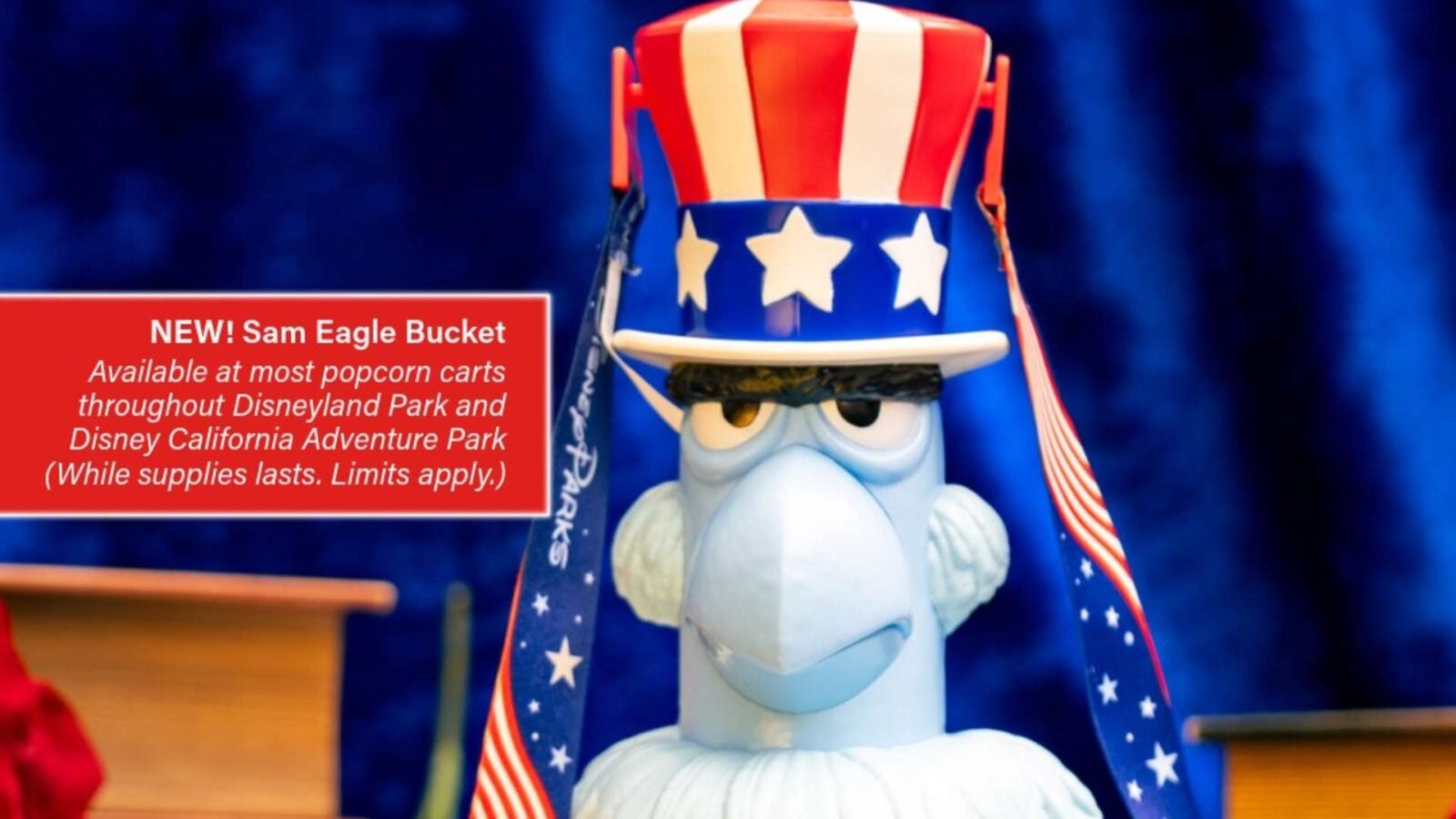 Disney Celebrates America Just Dropped the Most Patriotic Bucket Weve Ever Seen Fantasy Land News Disney Celebrates America Just Dropped the Most Patriotic Bucket We've Ever Seen