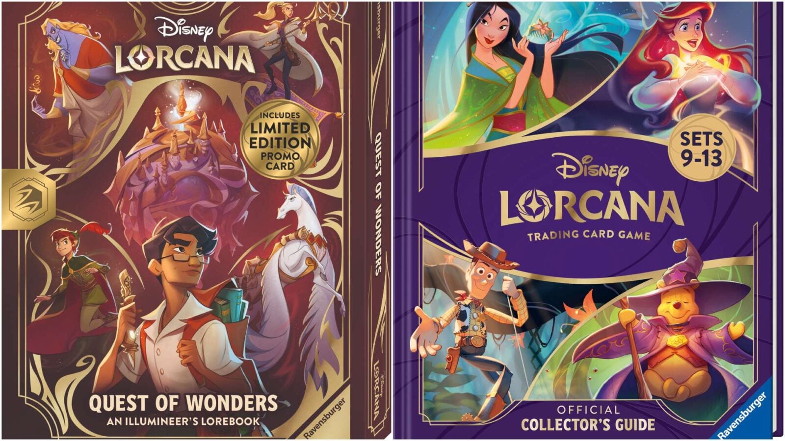 Disney Lorcana Quest of Wonders An Illumineer's Lorebook and More Books Coming in 2026