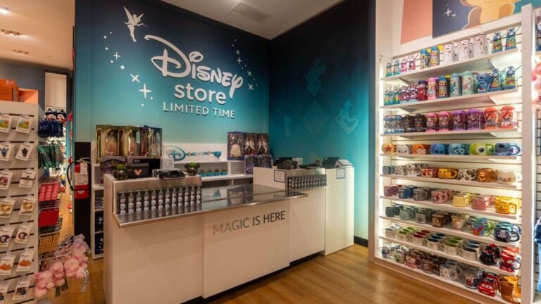 Disney Store Is Back in Malls and the First Location Opens This Saturday Morning