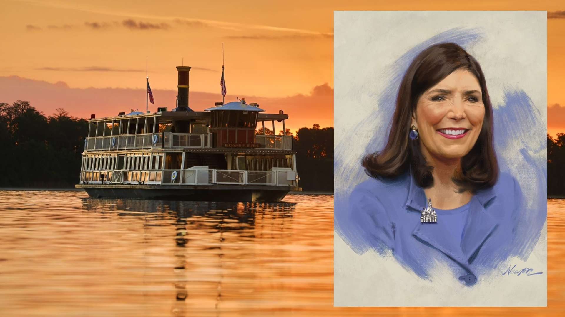 Disney World Adding Fourth Magic Kingdom Ferryboat Since 1976, Named After First Female President
