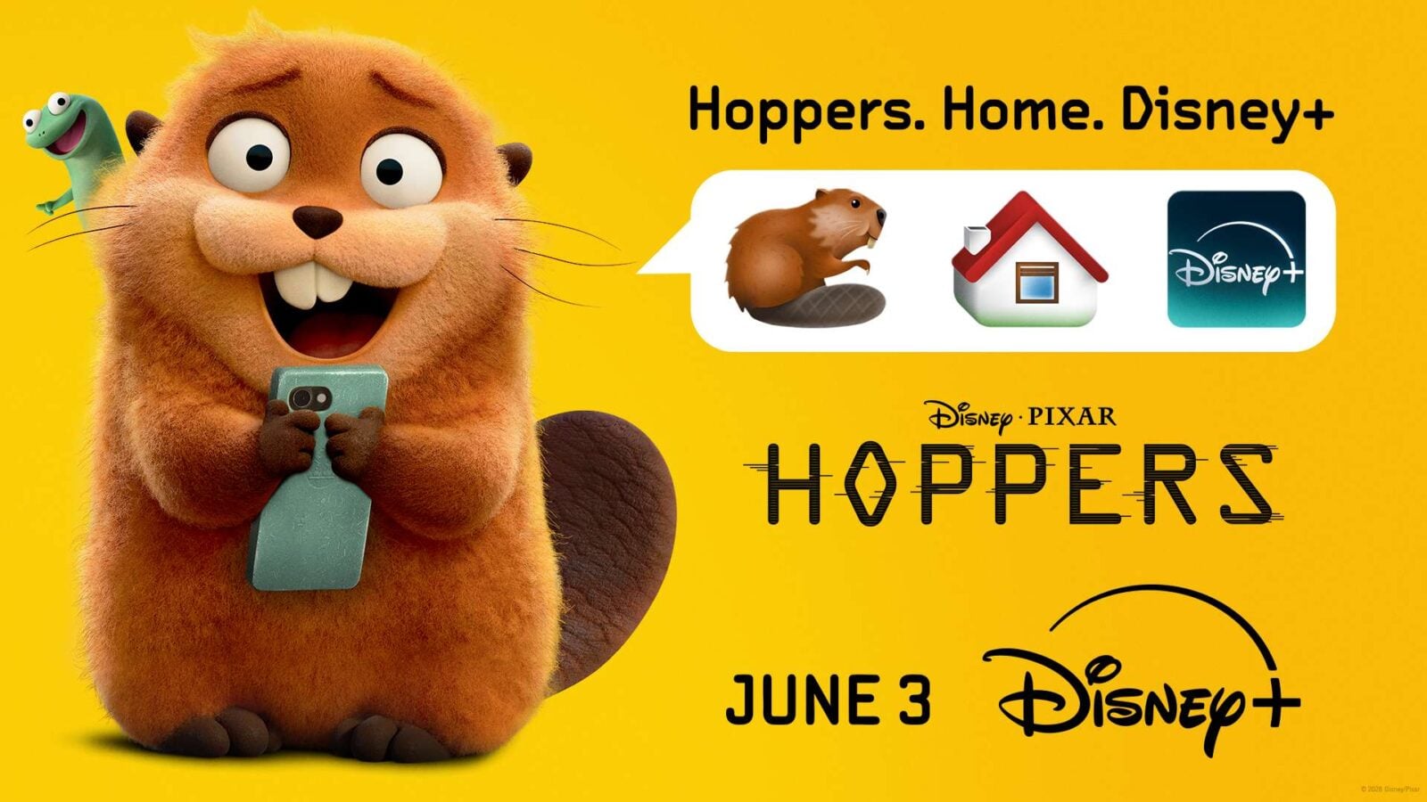 Disney and Pixars Hoppers Debuts June 3 on Disney+ Fantasy Land News Disney and Pixar's "Hoppers" Debuts June 3 on Disney+
