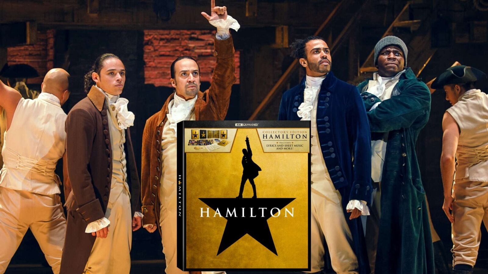 Hamilton Is Coming to 4K UHD Blu ray for the First Time on June 16 and the Collector's Edition Is Stunning