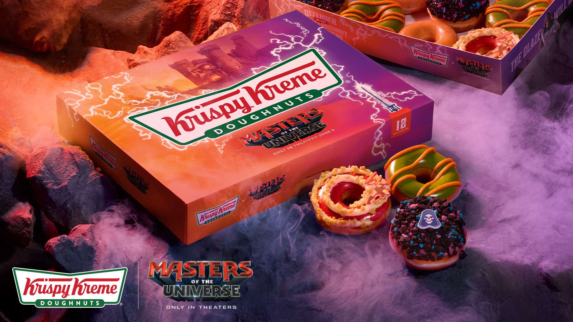 He-Man and Skeletor Invade Krispy Kreme With Limited-Time Masters of the Universe Collection