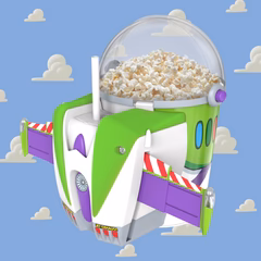 LIGHTYEARCOMBOHEROmedium Fantasy Land News Toy Story 5 Buzz Lightyear 130oz Bucket and 24oz Cup Combo