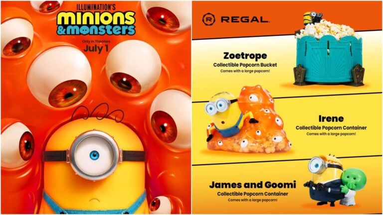 Minions & Monsters Regal Collectible Popcorn Buckets and Merch Lineup Confirmed for July 2026