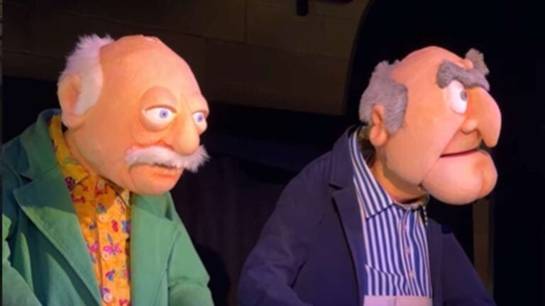 Statler and Waldorf Are in the Muppets Roller Coaster Which Means MuppetVision 3D is Never Returning