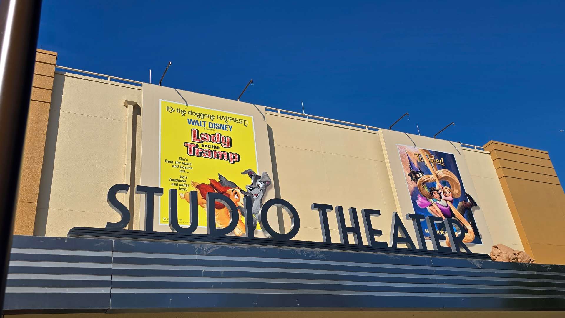 New Movie Posters and Mickey Ave Sign Installed at Hollywood Studios Walt Disney Studios Area