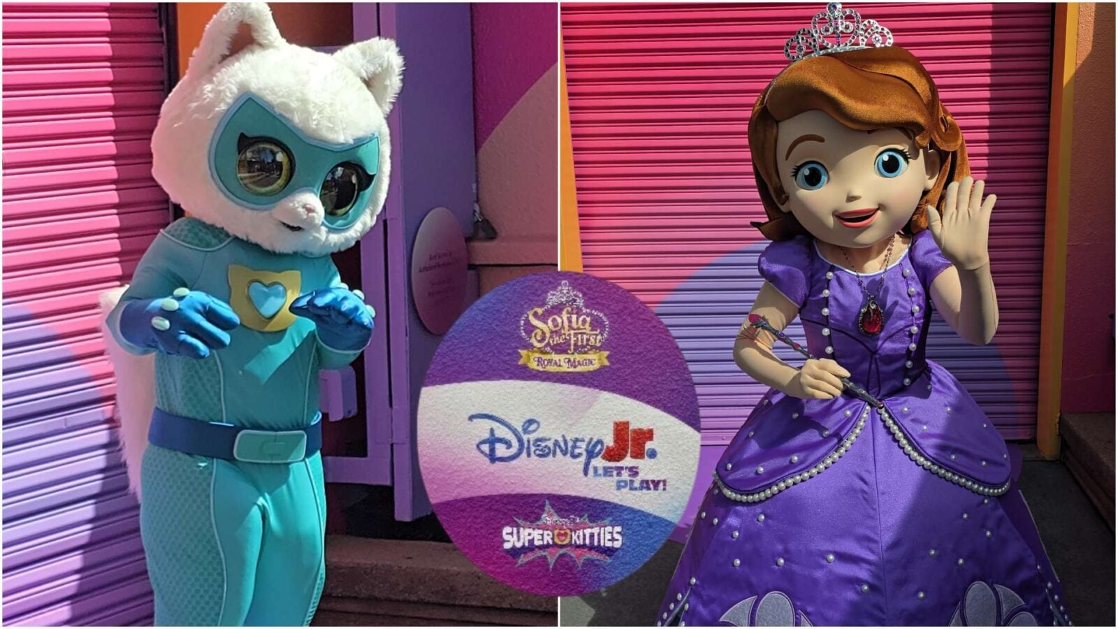 Sophia First Bitsy Super Kitties Disney Plus 1 Fantasy Land News Sofia the First and Bitsy from SuperKitties Are Now Meeting at Disneys Hollywood Studios