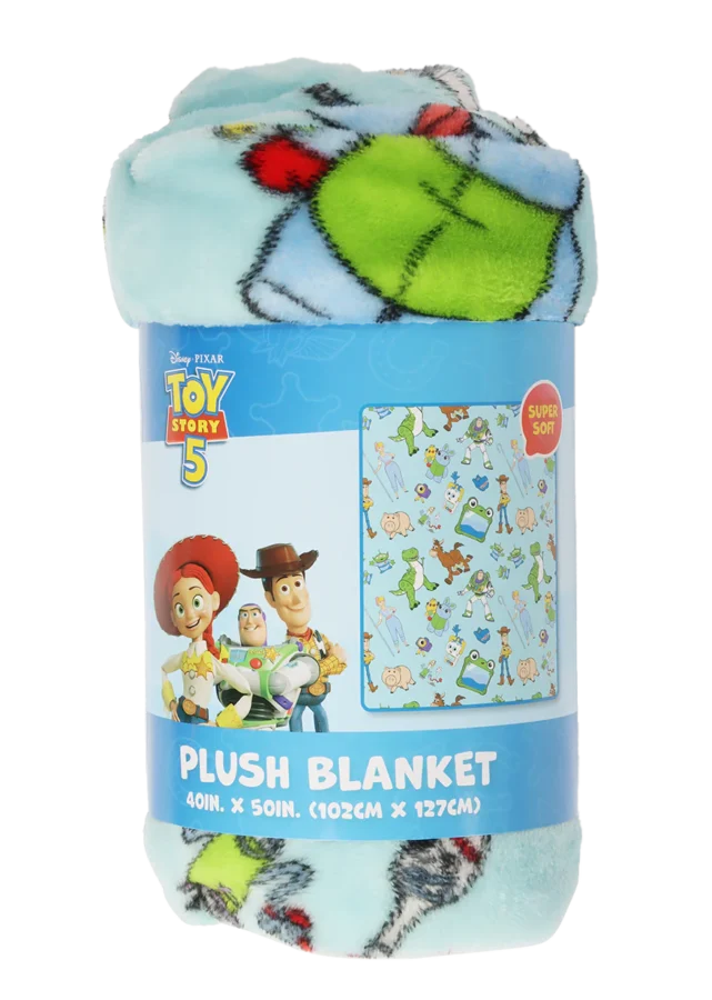TOYSTORYGL2 Fantasy Land News Toy Story 5 Plush Blanket
