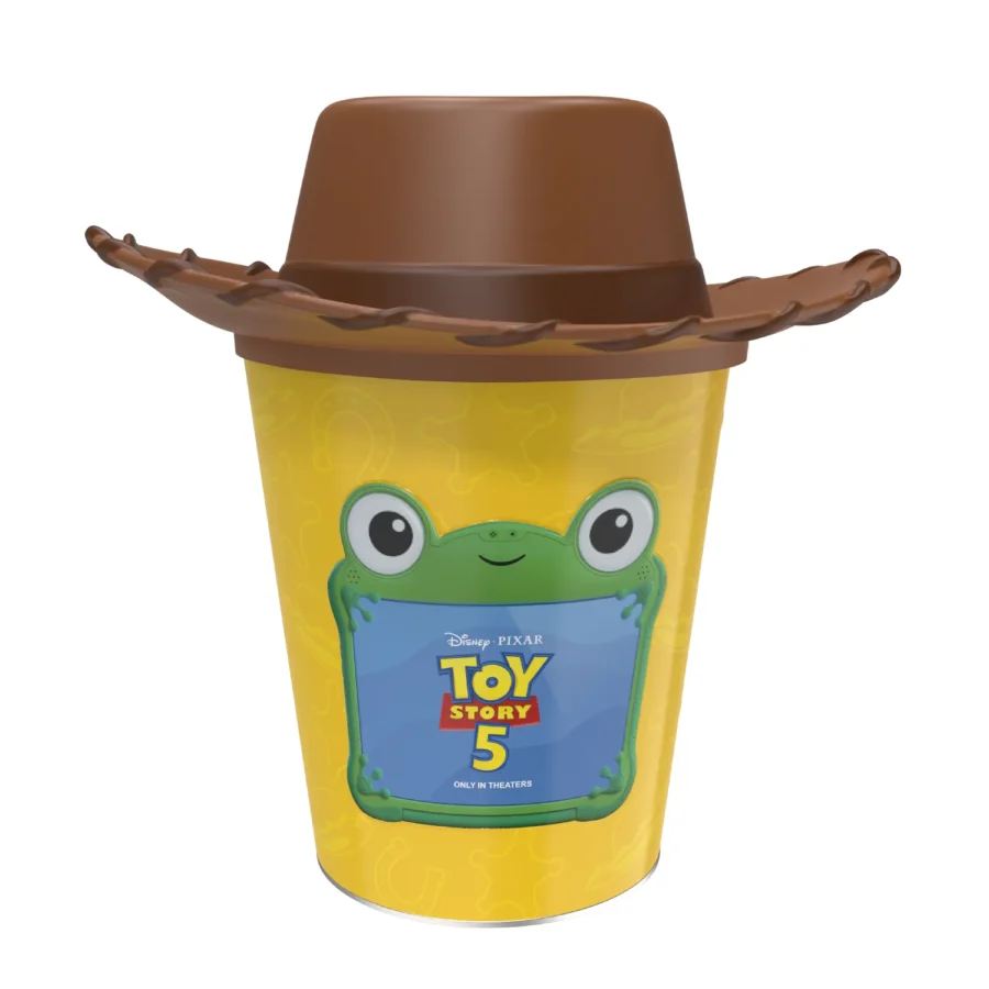 TS50001s0002TNBKTHT948 Fantasy Land News Toy Story 5 Woody Hat 130oz Popcorn Bucket