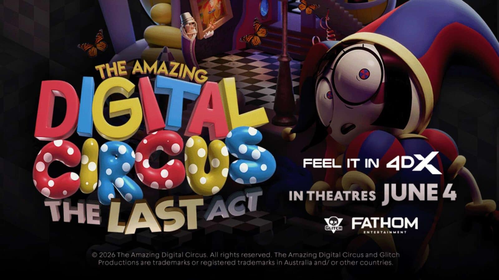 The Amazing Digital Circus The Last Act Is Coming to Regal in 4DX Starting June 4