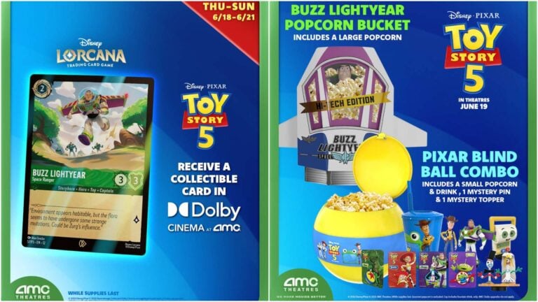 AMC Toy Story 5 Buzz Lightyear Popcorn Bucket Revealed