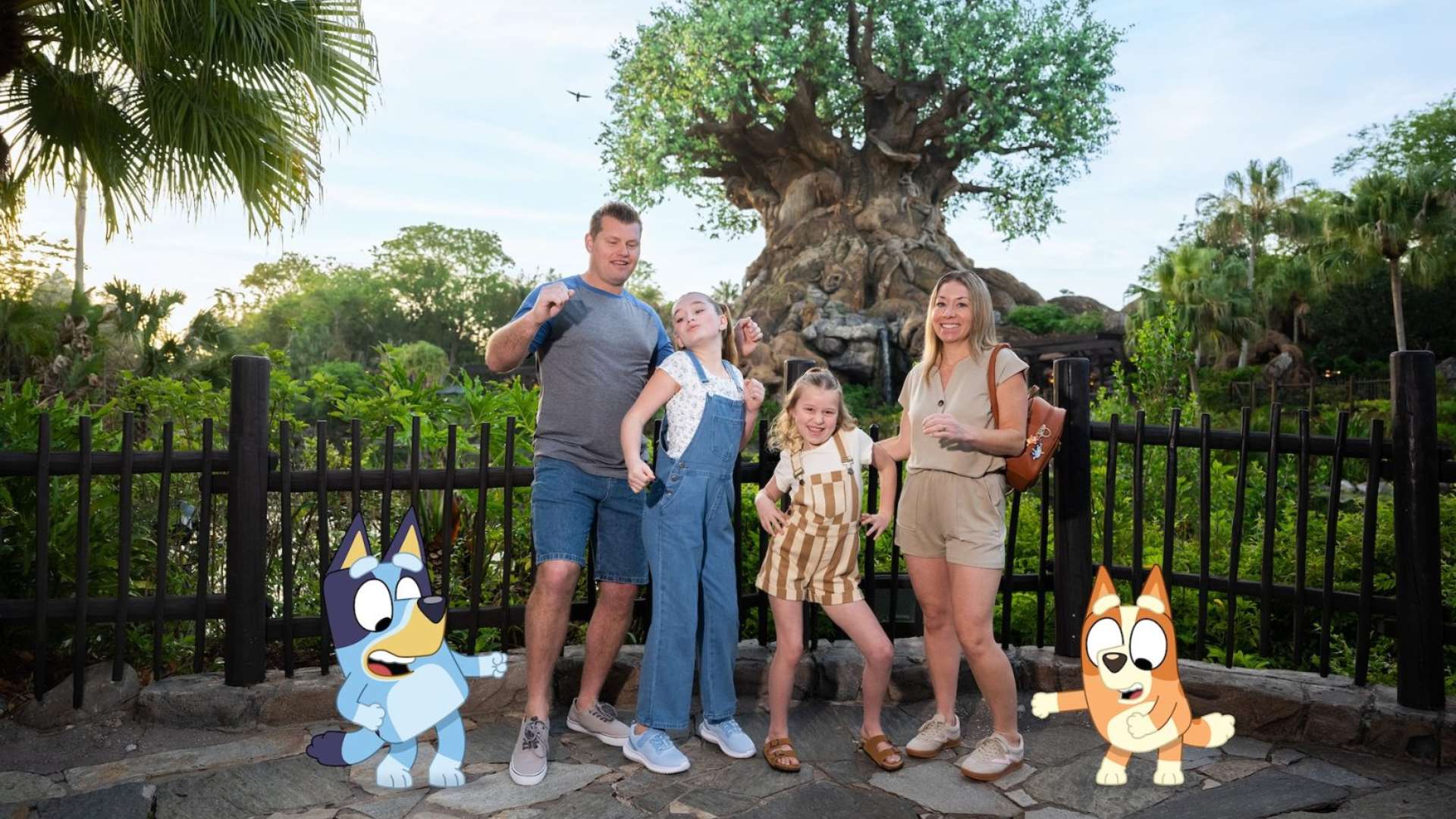Your Family Photos Just Got a Bluey Upgrade at Animal Kingdom This Summer
