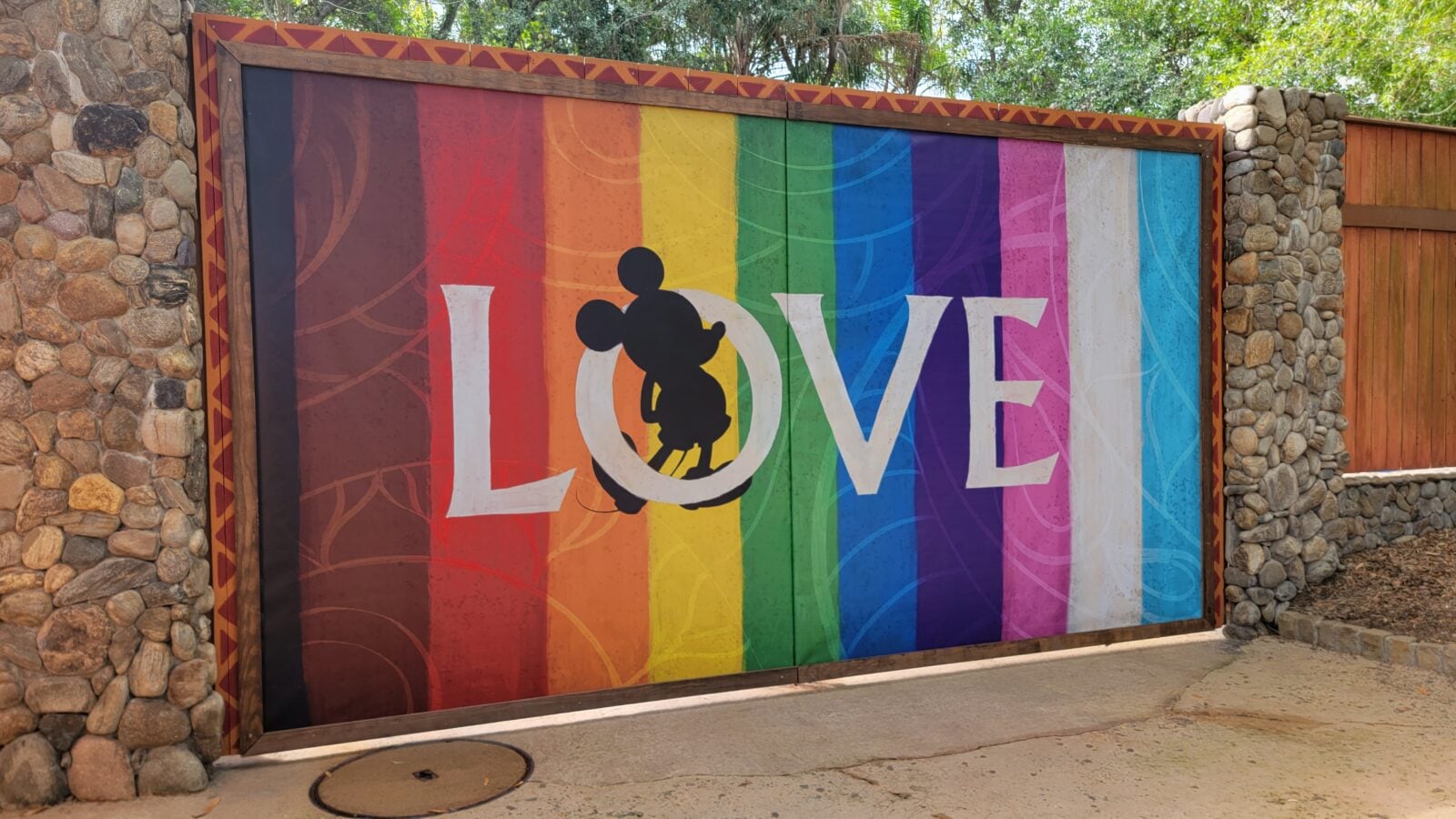 20230602101225 Fantasy Land News Disney World Animal Kingdom Pride Mural