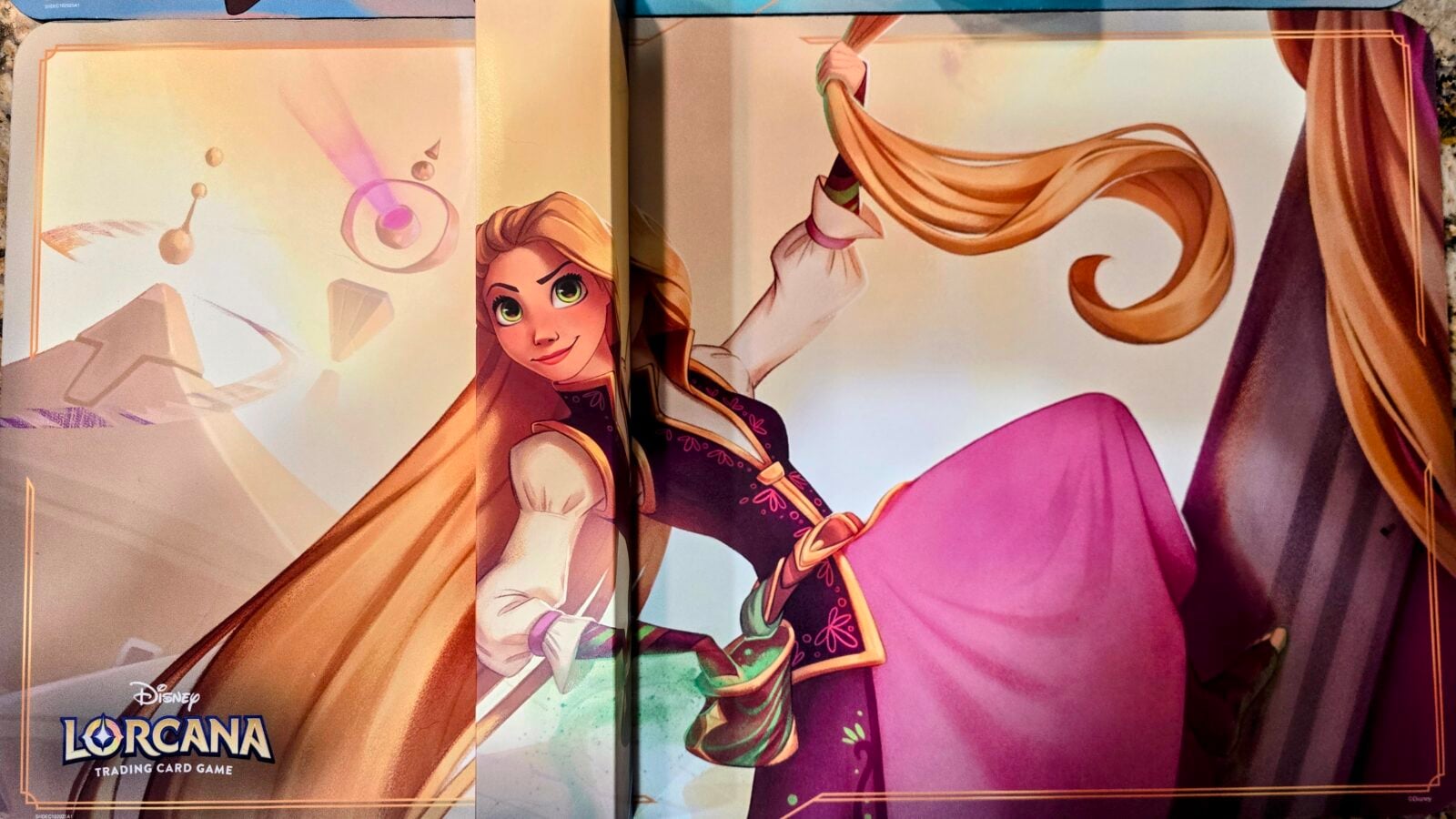 Disney Lorcana TCG Playmat Rapunzel is 99