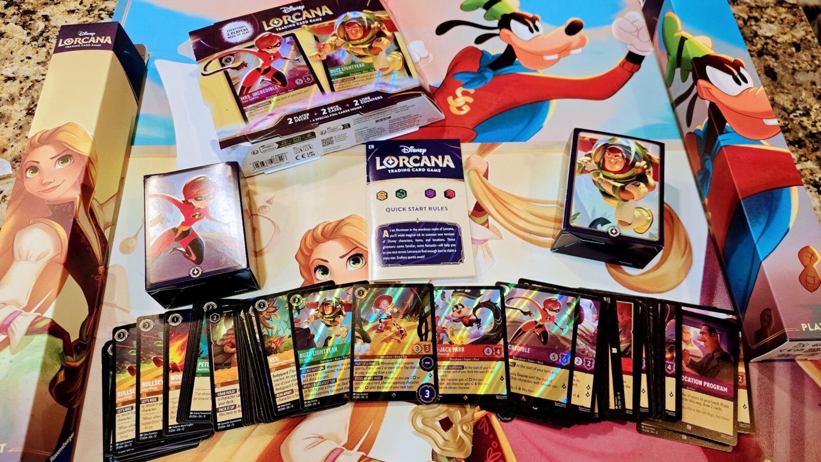 Disney Lorcana TCG Playmat Rapunzel is 99