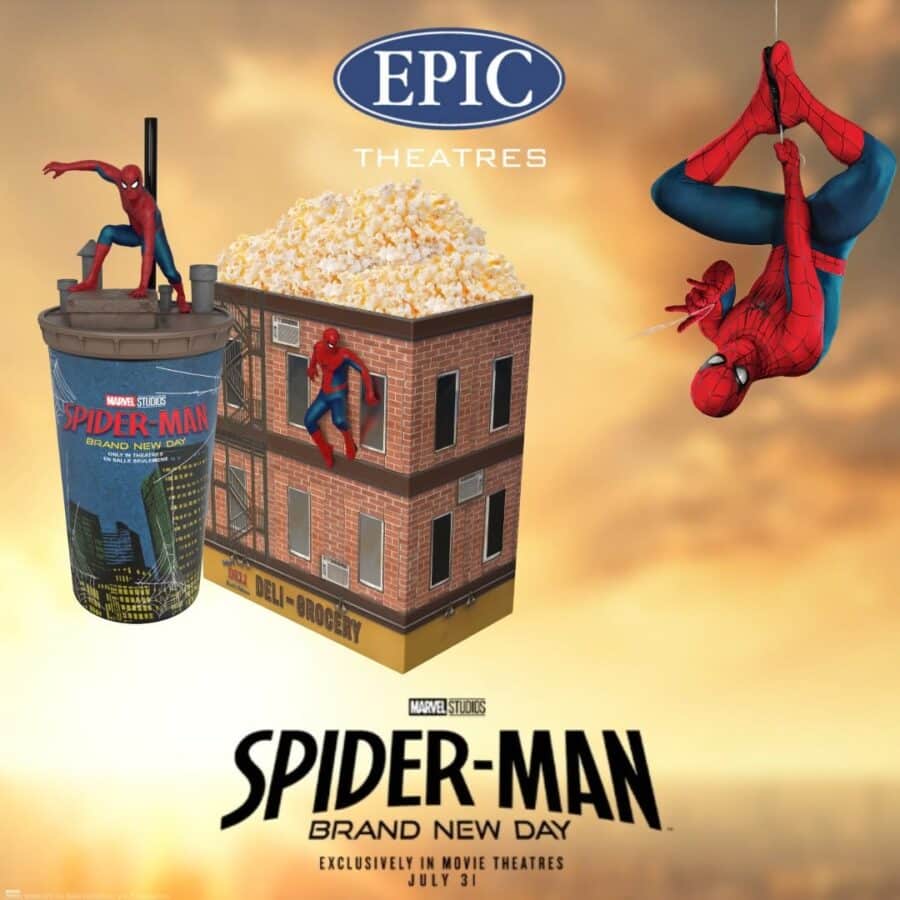 Epic Theatres Spider Man Brand New Day Wall Crawler Tin