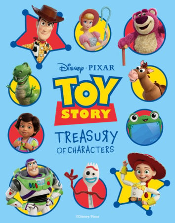 9798217306565 Fantasy Land News Colorful Toy Story cover with Woody Bo Peep Lotso Rex Buzz Jessie and friends surrounding the blue background and title