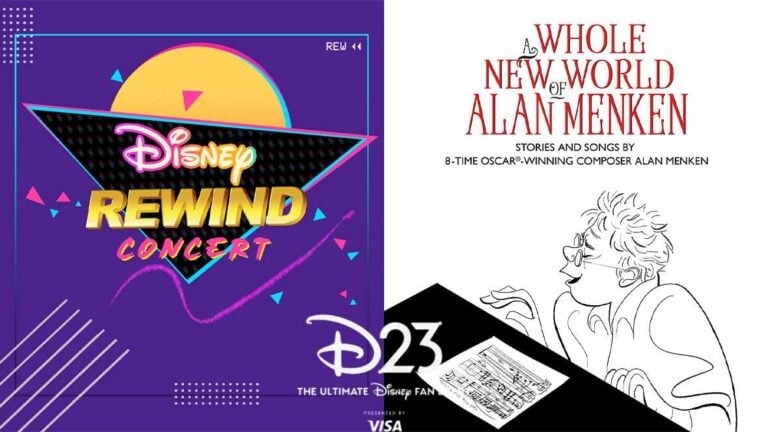 D23 2026 Reveals Afternoon Programming, Including a Disney Rewind Concert and a One Man Alan Menken Show