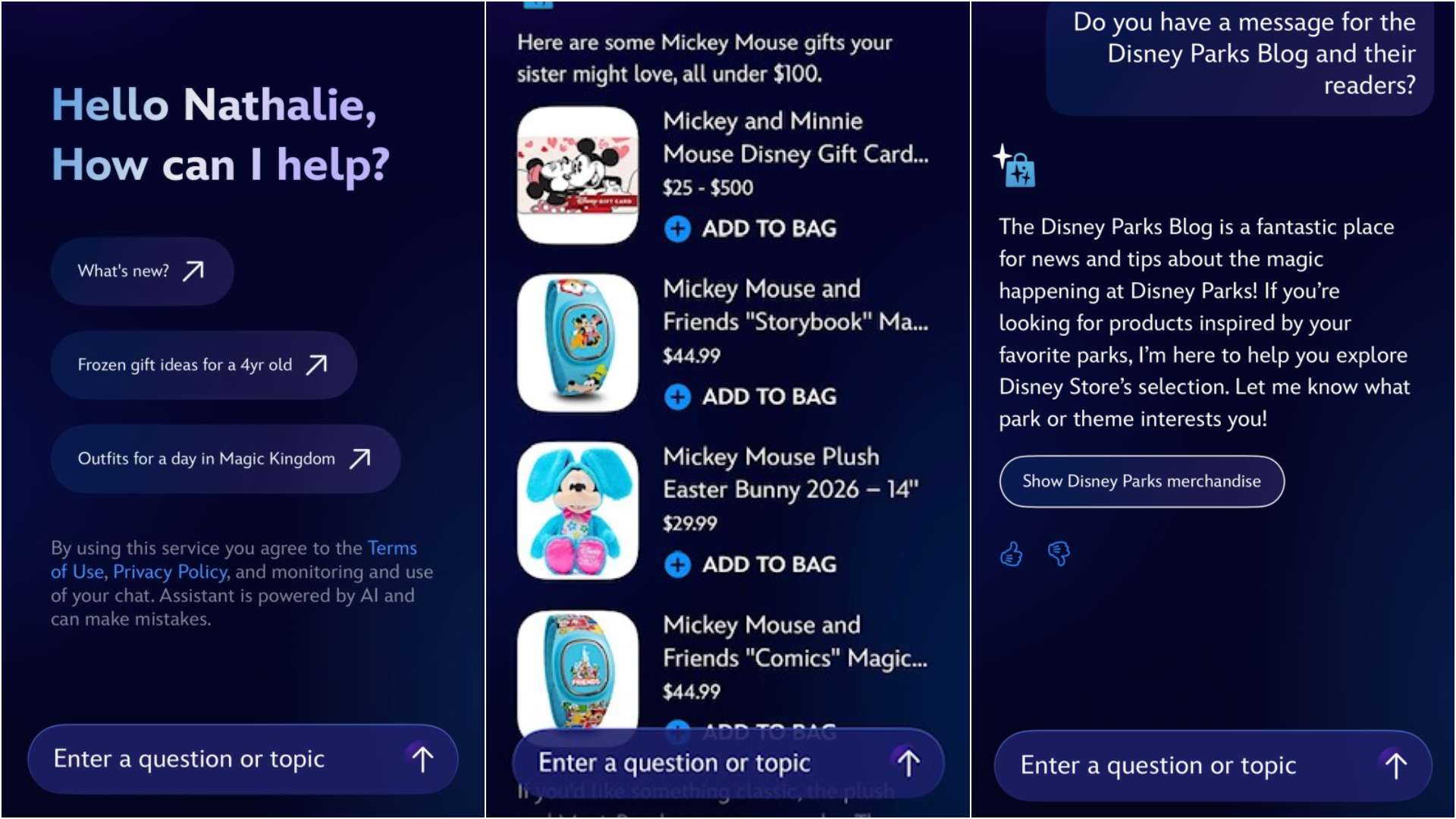 Disney Store's New AI Shopping Assistant Faces Overwhelming Criticism Online