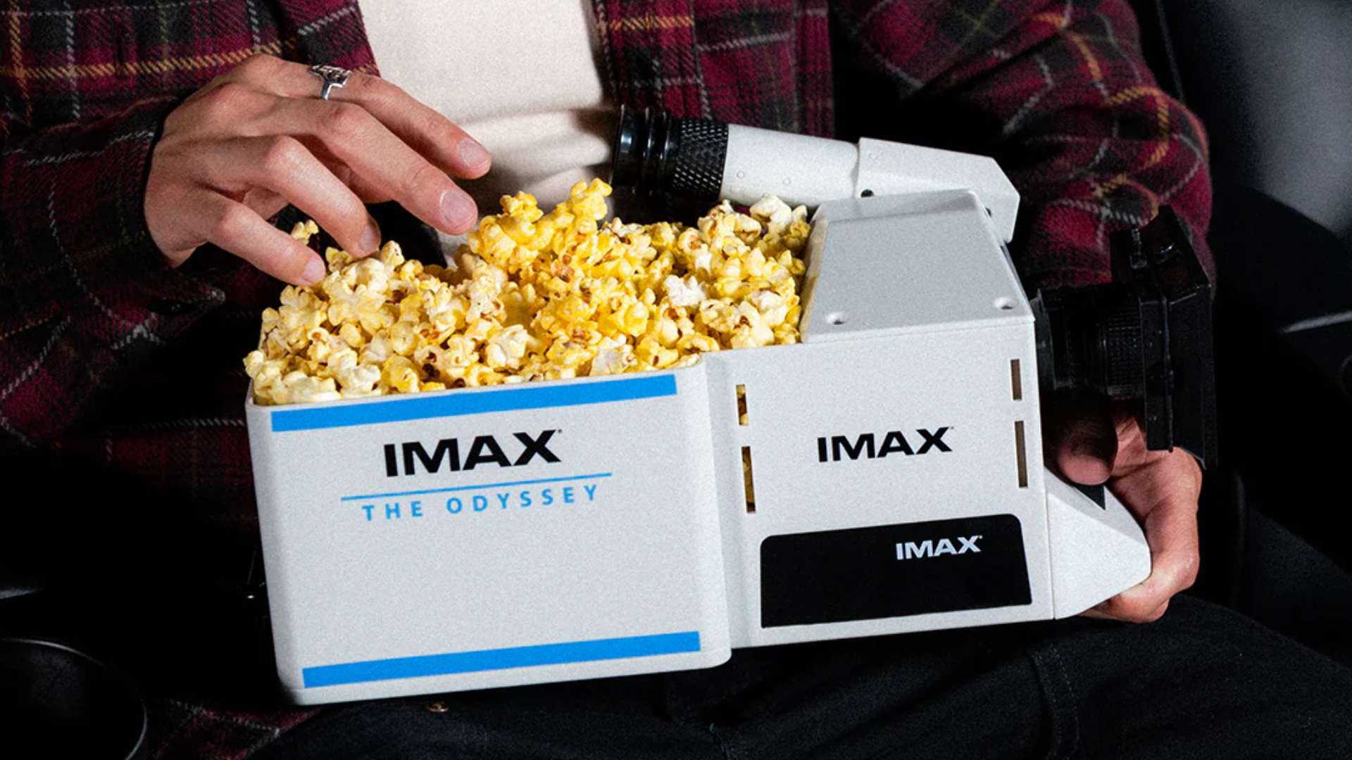 IMAX Film The Odyssey Camera Popcorn Bucket Goes on Sale Ahead of The Odyssey